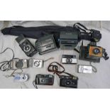 SELECTION OF CAMERAS AND EQUIPMENT TO INCLUDE A MISSION TWIN REFLEX CAMERA,