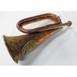 ARGYLL AND SUTHERLAND COPPER AND BRASS BUGLE