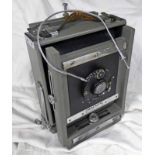 WATSON HALF-PLATE FIELD CAMERA BY BURKE & JAMES (CHICAGO) WITH EXTENSION RAIL,