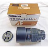 TAMRON AF70 - 300 MM F/4 - 5.6.