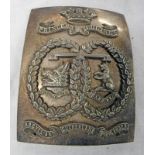 PRINCESS LOUISE'S ARGYLL & SUTHERLAND HIGHLANDERS BATTALION OFFICERS SHOULDER BELT PLATE -