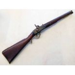 1844 YEOMANRY PATTERN PERCUSSION CARBINE WITH 51 CM LONG BARREL AND STIRRUP RAMROD