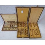 GOOD AND VAST SELECTION OF VINTAGE EYE GLASSES AND FITTED CASES AND FAUX BOOKS