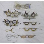 3 OPTICIANS OPHTHALMOLOGISTS EYE - TESTING DEVICES / TOOLS AND OTHERS