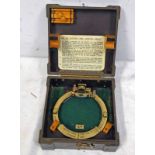 1880 PATTERN AZIMUTH CIRCLE IN ITS CASE