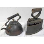 BLOCK IRON AND A COPPER KETTLE -2-
