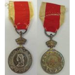 ABYSSINIA 1867-68 MEDAL TO A GUNNER W.W. WILSON 5TH BATTALION 25TH ROYAL ARTILLERY (728. GUNR. W.