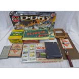 BOARD GAMES TO INCLUDE MONOPOLY , AIRFIX, FORMULA 1, PENCILS,