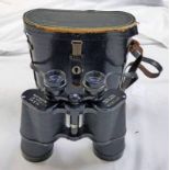 PAIR OF OPTOMAX 10 X 50 FIELD 5 DEG BINOCULARS IN CASE