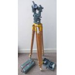 WATTS SI 156 THEODOLITE IN CASE WITH TRIPOD