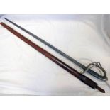 1821 PATTERN LIGHT CAVALRY SWORD BY H MARSHALL OF WORCESTER WITH ITS 81.