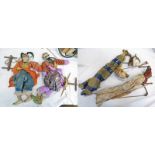 19TH CENTURY ORIENTAL PUPPETS,