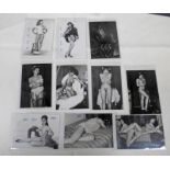 VINTAGE FRENCH GLAMOUR PRINTS OF JEANNE DUBOIS BY JACQUES EXERTIER