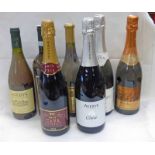 SELECTION OF VARIOUS CAVA, WHITE WINE ETC TO INCLUDE AVERYS BRUT CAVA,