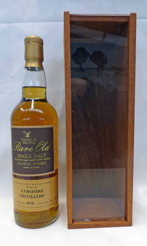 1 BOTTLE AYRSHIRE 30 YEAR OLD SINGLE MALT WHISKY, GORDON & MACPHAIL RARE OLD BOTTLING,