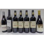 4 BOTTLES DOMAINE DE BUADELLE MINERVOIS 2018 & 3 OTHER BOTTLES RED WINE