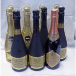 4 BOTTLES REISLING EXTRA DRY DEUTSCHER SEKT,