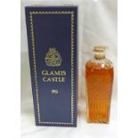 1 BOTTLE GLAMIS CASTLE 25 YEAR OLD BLENDED WHISKY IN FULL LEAD CRYSTAL DECANTER - 75CL,