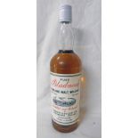 1 BOTTLE BLADNOCH PURE MALT WHISKY - 26 2/3 FL.