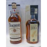 1 BOTTLE JURA 10 YEAR OLD SINGLE MALT WHISKY - 70CL,