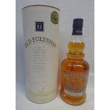 1 BOTTLE OLD PULTENEY 12 YEAR OLD SINGLE MALT WHISKY - 70CL, 40% VOL,