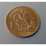 1930 GEORGE V SOUTH AFRICA SOVEREIGN