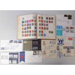 SELECTION OF STAMPS AND FIRST DAY COVERS TO INCLUDE STRAND ALBUM OF GB, ITALY, GERMAN EMPIRE,