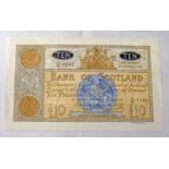 BANK OF SCOTLAND BANKNOTE, 26 SEPTEMBER 1963, 6/C 2349,