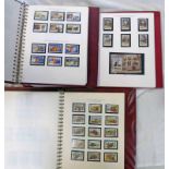 3 ALBUMS OF ISLE OF MAN MINT STAMPS AND BLOCKS WITH 1996-2002, 2005-2010, REGIONAL ISSUES TO 1995,