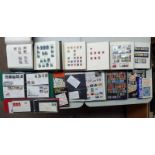 9 ALBUMS AND 2 STOCKBOOKS OF VARIOUS MINT & USED GB AND WORLDWIDE STAMPS TO INCLUDE 4 ALBUMS OF