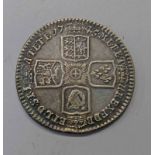 1745 GEORGE II LIMA SHILLING