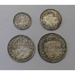 1911 GEORGE V SILVER MAUNDY SET