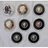 2019 200TH ANNIVERSARY OF QUEEN VICTORIA SILVER PROOF £1 COIN COLLECTION, IN CASE OF ISSUE, WITH C.