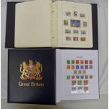 3 STAMP ALBUMS OF VARIOUS GB AND FINNISH STAMPS TO INCLUDE 1911 CORONATION AERIAL POST COVER,