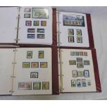 4 ALBUMS OF AUSTRALIA INCLUDING MINT STAMPS AND BLOCKS FOR 1990-2001,