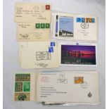 SELECTION OF VARIOUS FIRST DAY COVERS AND STAMPS,