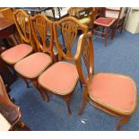 SET OF 4 THONET HAND CHAIRS