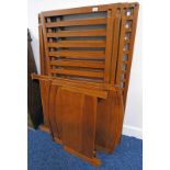 MAHOGANY CHILDS COT & BED ENDS