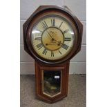 LATE 19TH CENTURY WALL CLOCK BY ANSONIA CLOCK CO.