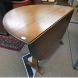 ELM DROP LEAF TABLE,