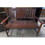 WOODEN GARDEN BENCH