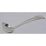 SCOTTISH SILVER TODDY LADLE, BY ALEXANDER ROLLO OF DUNDEE,