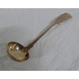DUNDEE SILVER SALT SPOON MARKED AC BY ALEXANDER CAMERON