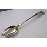 SCOTTISH PROVINCIAL SILVER SERVING SPOON,