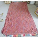 LATE 19TH OR EARLY 20TH CENTURY PAISLEY SHAWL 300 X 160CM Condition Report: