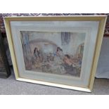 RUSSELL FLINT, LADIES, FRAMED ARTISTS PROOF, SIGNED IN PENCIL,