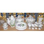 SELECTION OF PORTMEIRION WARE INCLUDING 3 TUREENS, COFFEE POT, EGG CUPS,