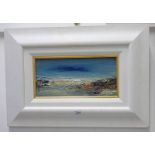 NAEL HANNA - (ARR), SCOTTISH EAST COAST SCENE, SIGNED, FRAMED OIL PAINTING,