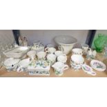 SELECTION OF PORTMEIRION INCLUDING RAMEKINS, SUGAR CASTORS,