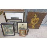 GOOD SELECTION OF 19TH CENTURY ENGRAVINGS ,